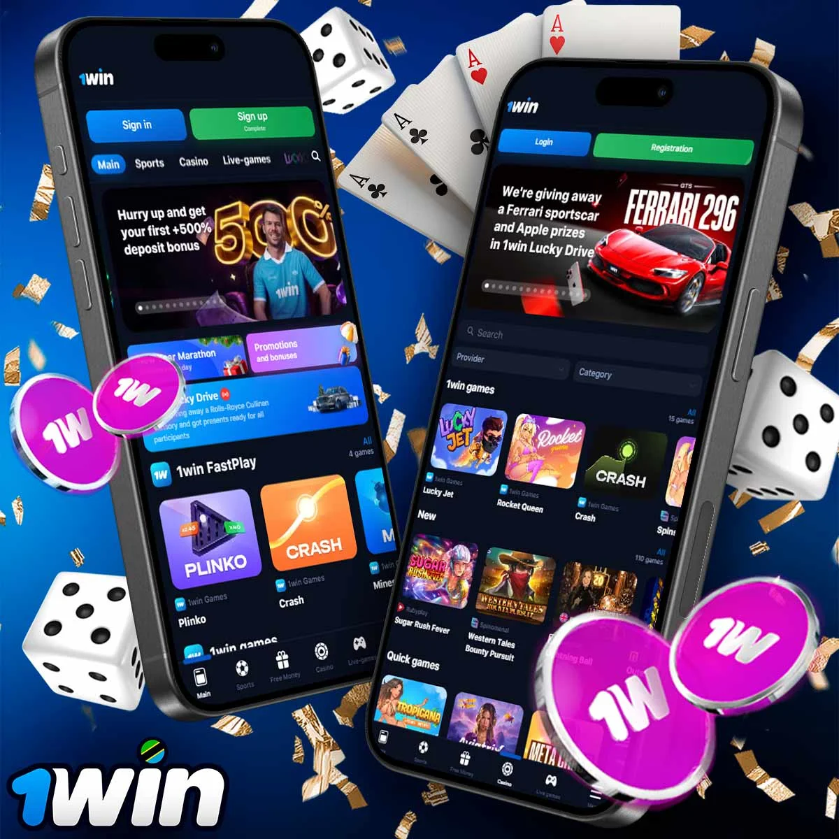 Information about 1Win casino app