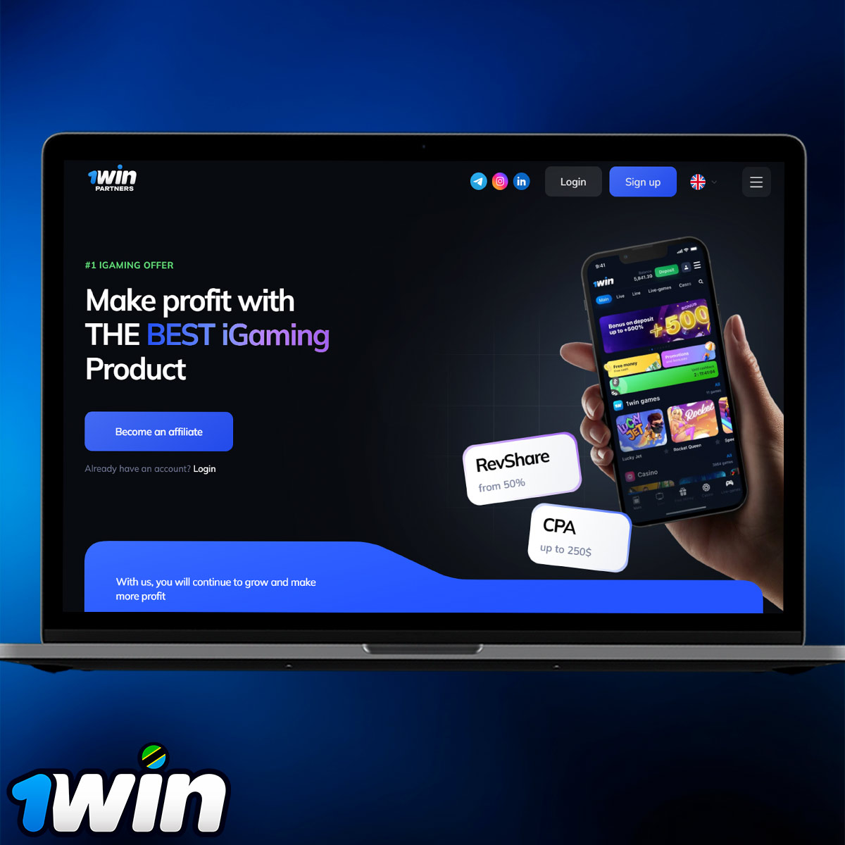 Information about Affiliates Program at 1Win