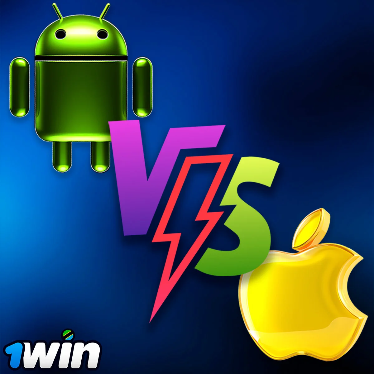 Mobile version vs. app at 1Win Casino